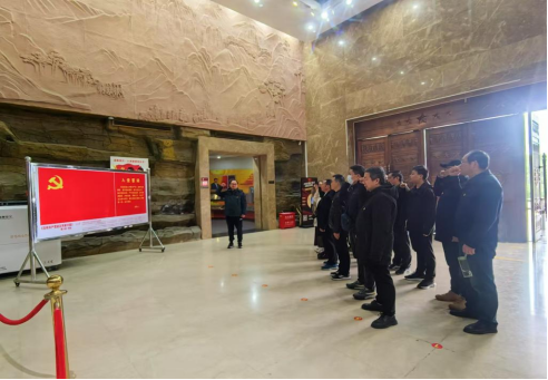 【学习“二十大”】awc777万象城娱乐官网开展“奋进新征程 献礼党代会”主题党日活动